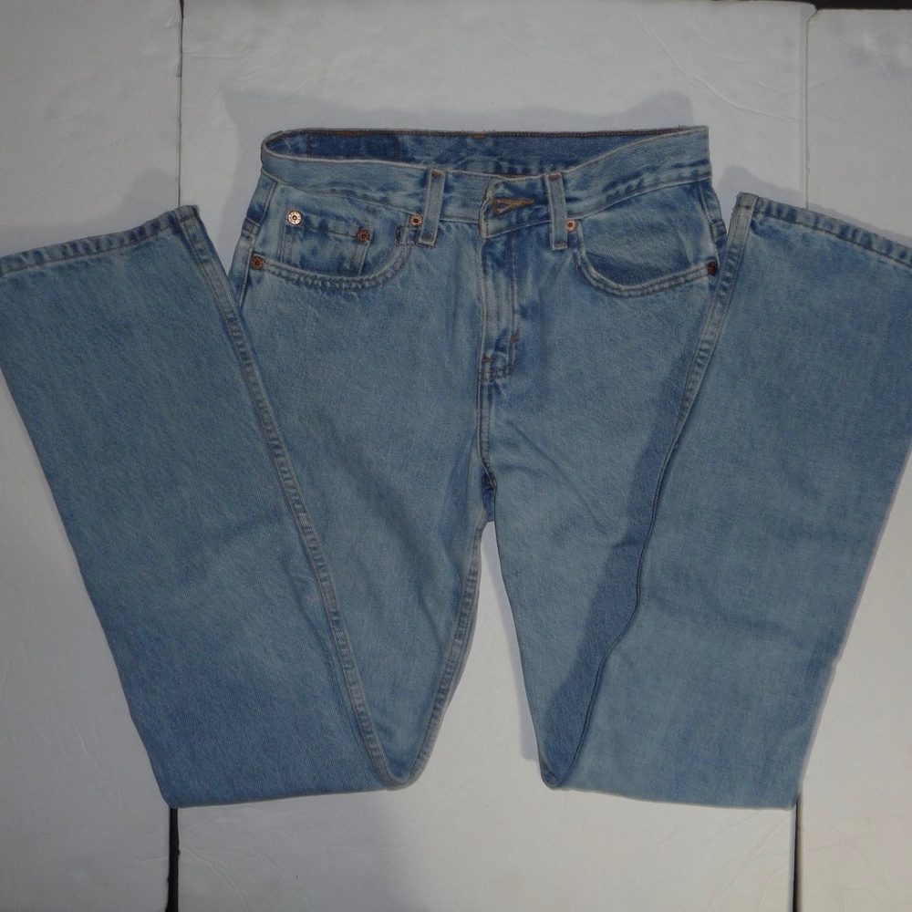 Vintage Levis 505 Women Blue Jeans Black Tab
